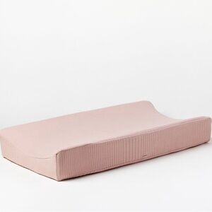 Rosette Organic Cotton Matelasse Changing Pad Cover